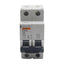 Used Merlin Gerin 27914 K60N Circuit Breaker, 2-Pole, 20A 400VAC, C-Curve, DIN Rail