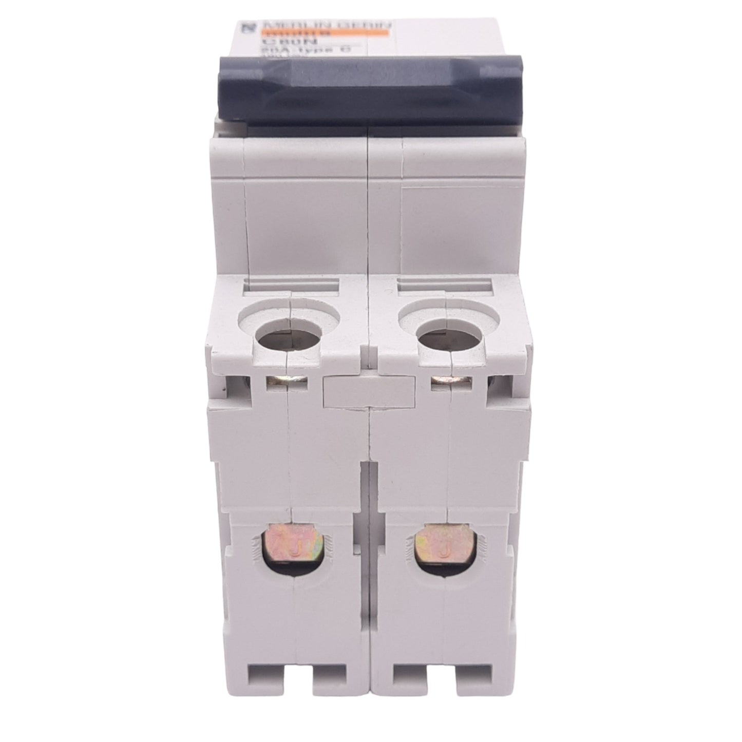 New Merlin Gerin 24452 C60N-2P-20A-C Circuit Breaker, 2-Pole, 20A, 480VAC, DIN Rail