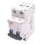 Used Merlin Gerin 24986 C60H-2P-10A-C Circuit Breaker, 2-Pole, 10A, 400VAC, DIN Rail