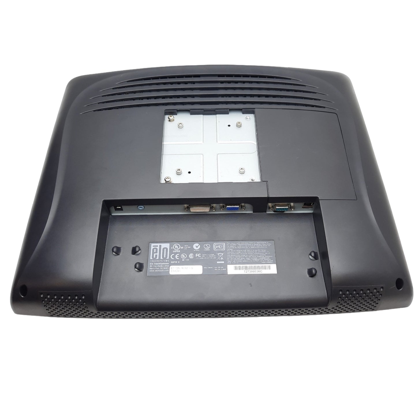 Used Elo ET1725L-8CWF-1-G Touchscreen Monitor 17in 12-19VDC*Chipped Plastic Top Left*