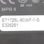Used Elo ET1725L-8CWF-1-G Touchscreen Monitor 17in 12-19VDC*Chipped Plastic Top Left*