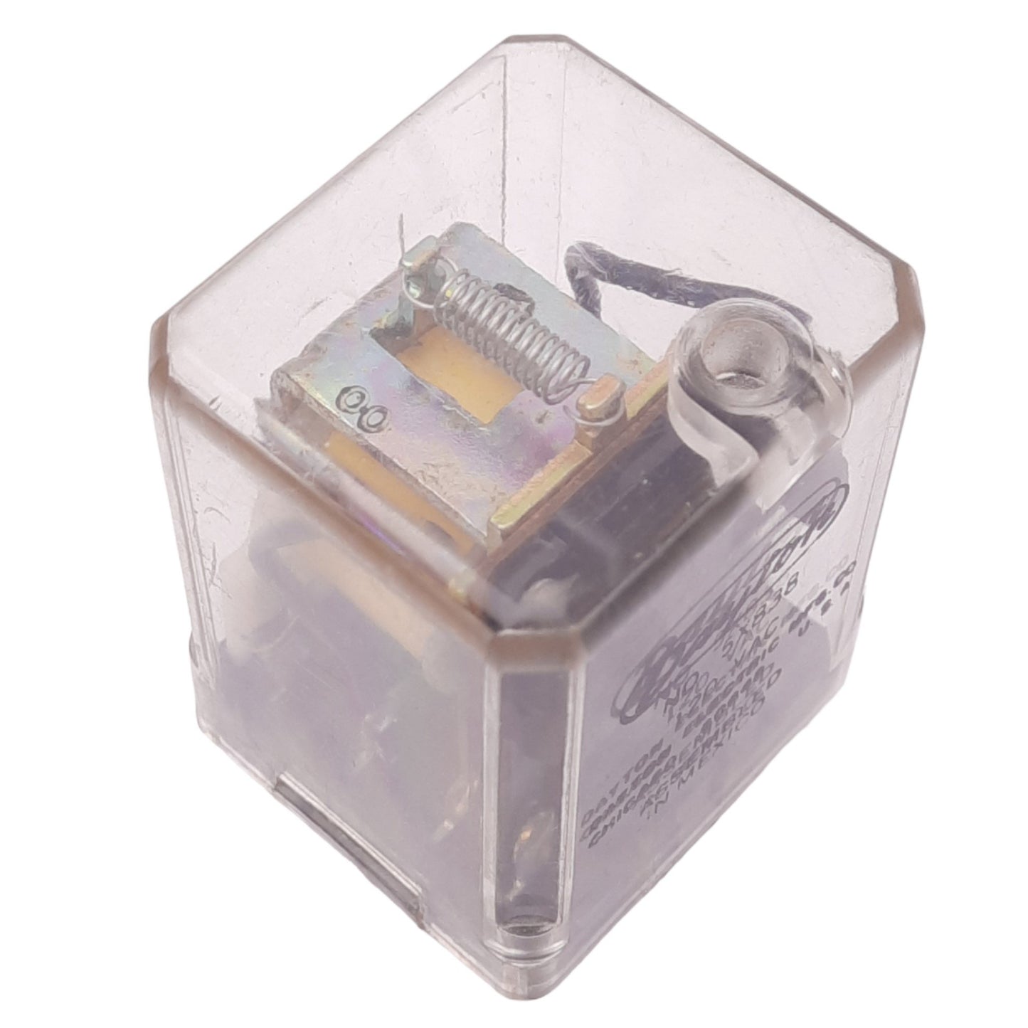 Used Dayton 5X838 Plug-In Ice-Cube Relay, DPDT, 8-Pin, 10A Max, 120VAC Coil