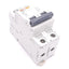Used Merlin Gerin 25187 C60H-2P-6A-D Circuit Breaker, 2-Pole, 6A, 400VAC, DIN Rail