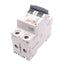 Used Merlin Gerin 25187 C60H-2P-6A-D Circuit Breaker, 2-Pole, 6A, 400VAC, DIN Rail