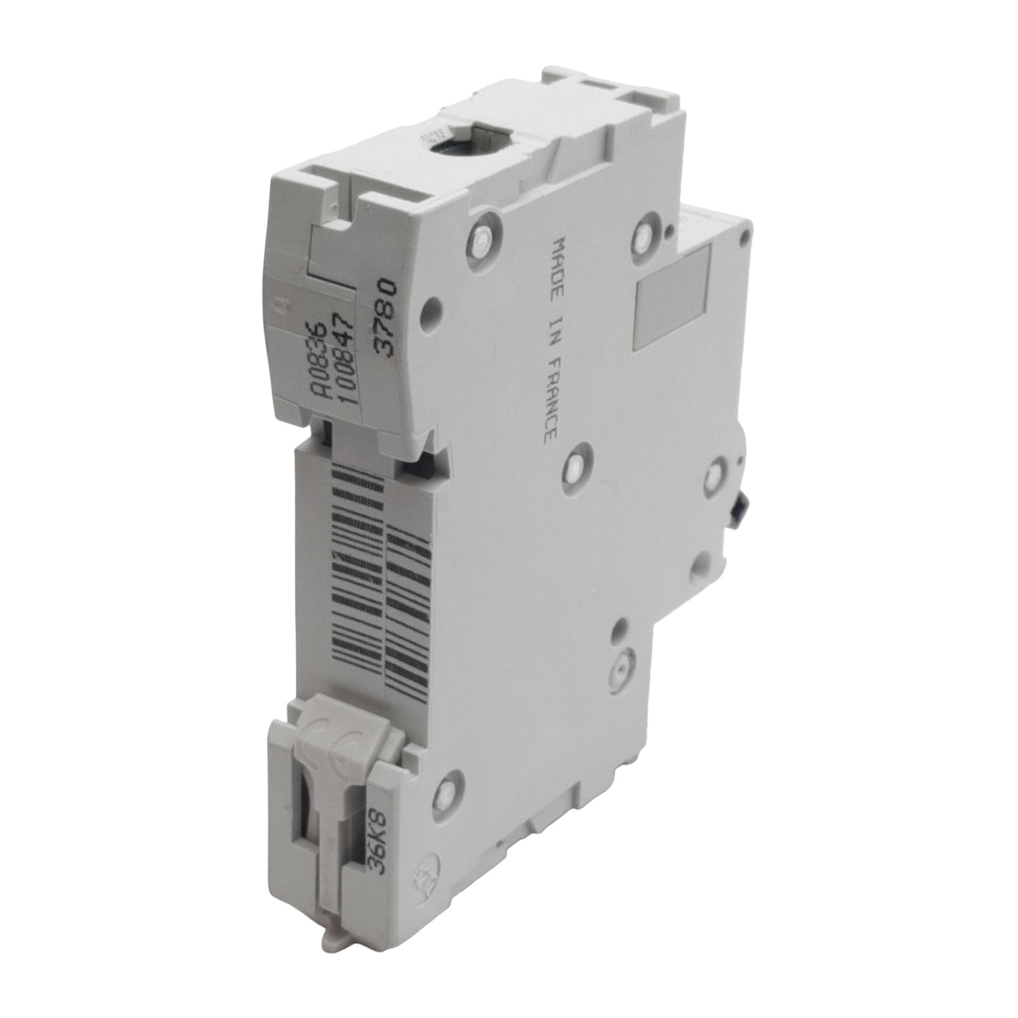 Used Lot of 2 Merlin Gerin 25159 C60H Circuit Breaker 1-Pole, 6A 230/400VAC, DIN Rail