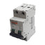 Used Merlin Gerin 25713 C60HD Circuit Breaker, 2-Pole, 6A 415VAC, D-Curve, DIN Rail