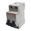 Used Merlin Gerin 24442 Circuit Breaker, 2-Pole, 1A 480Y/277VAC, C-Curve, DIN Rail