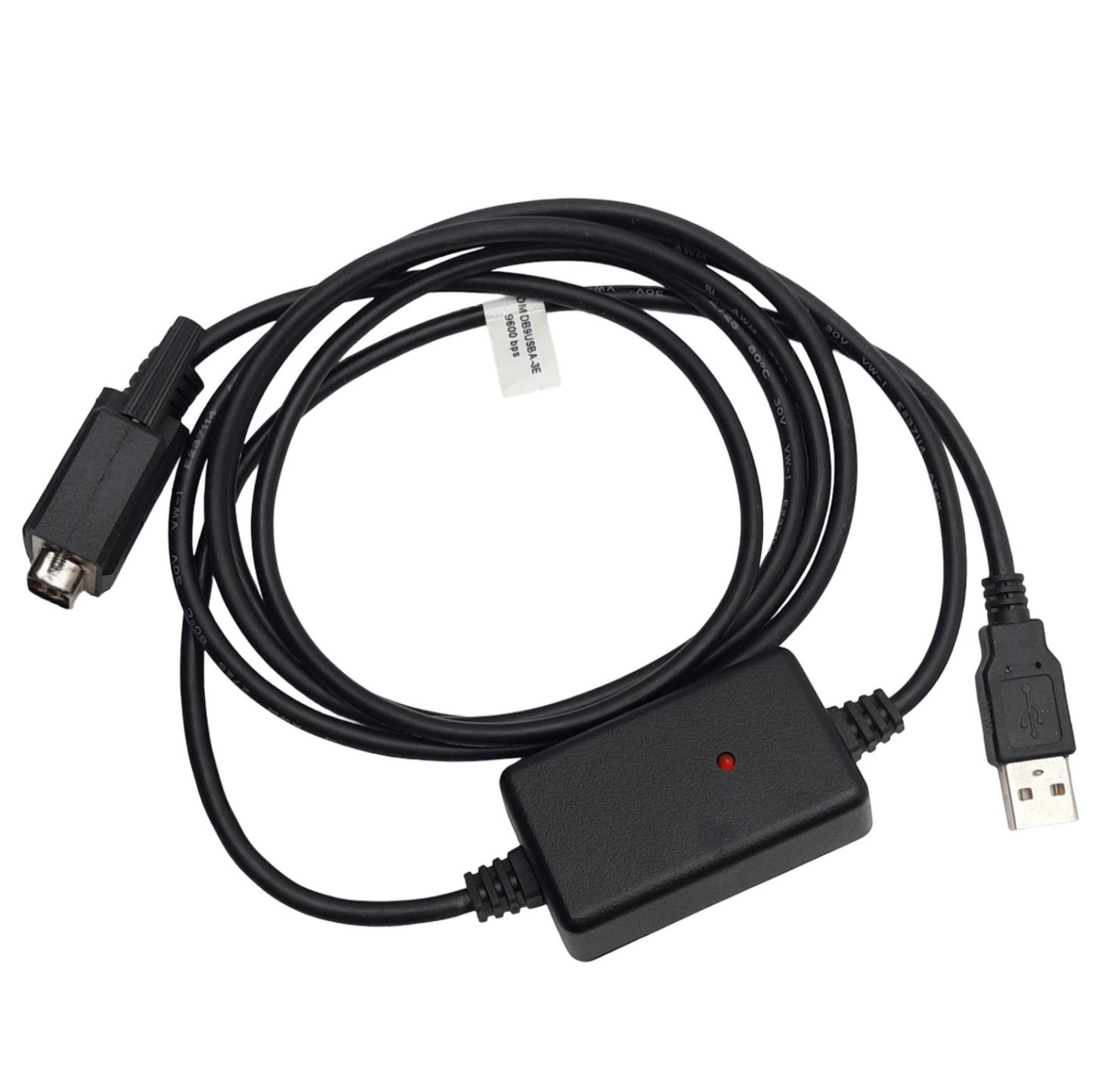Used Intelletto HIDMDB9USBA-3E RS232 Serial to USB HID Keyboard Converter, 9600 BPS