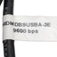 Used Intelletto HIDMDB9USBA-3E RS232 Serial to USB HID Keyboard Converter, 9600 BPS