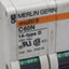 Used Merlin Gerin 24516 Circuit Breaker, 2-Pole, 1A 480VAC, D-Trip, DIN Rail