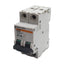 Used Merlin Gerin 24516 Circuit Breaker, 2-Pole, 1A 480VAC, D-Trip, DIN Rail