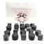 Used Lot of 10 80/20 3359 Standard Anchor Fastener Assembly Black, 5/16-18, 15-Series