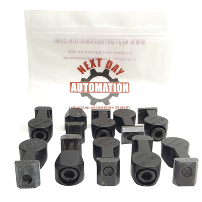 Used Lot of 10 80/20 3359 Standard Anchor Fastener Assembly Black, 5/16-18, 15-Series