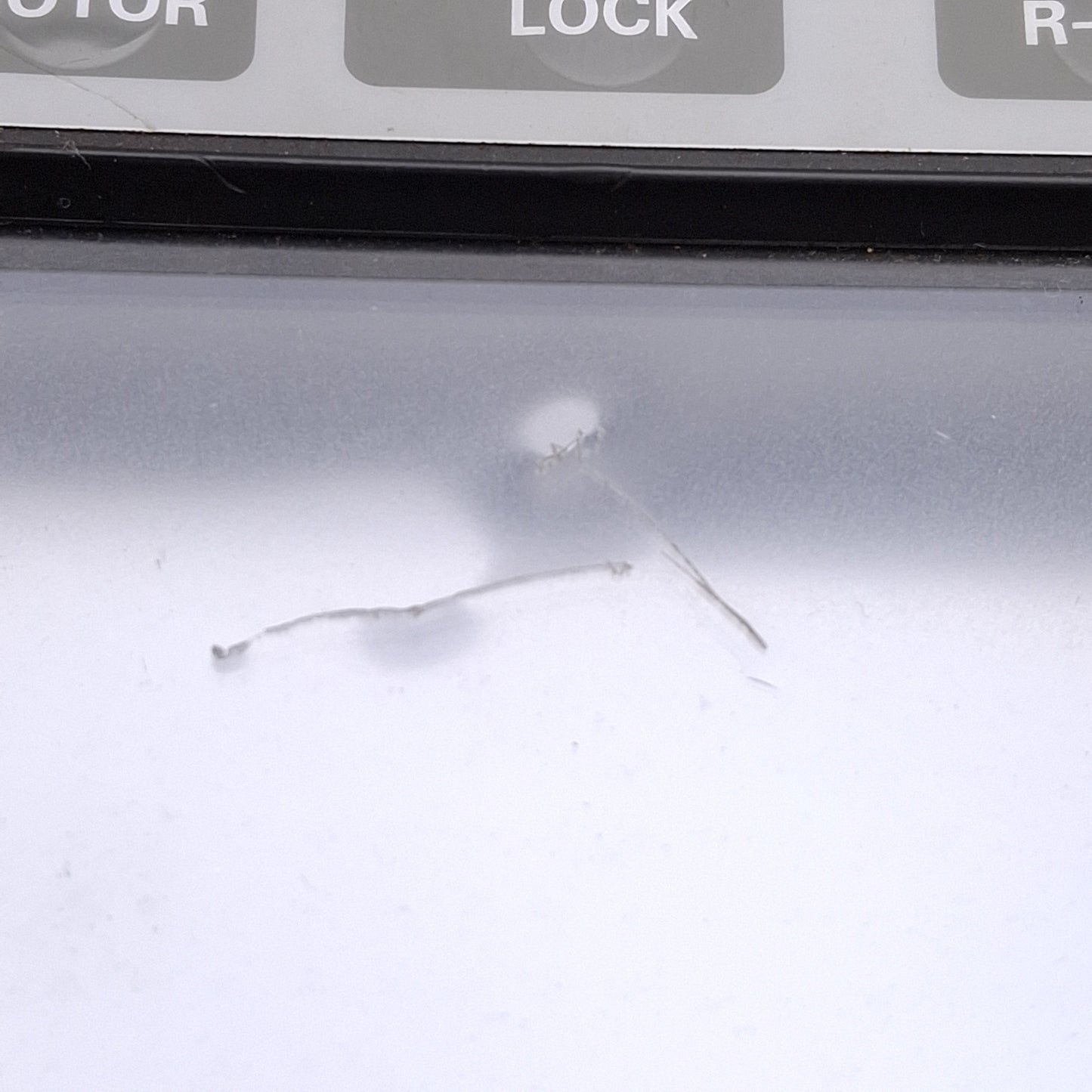 Used Denso TP-RC7M-1 Robot Teaching Pendant w/ Key & Cable, 7.5in, 24VDC *Scratched*
