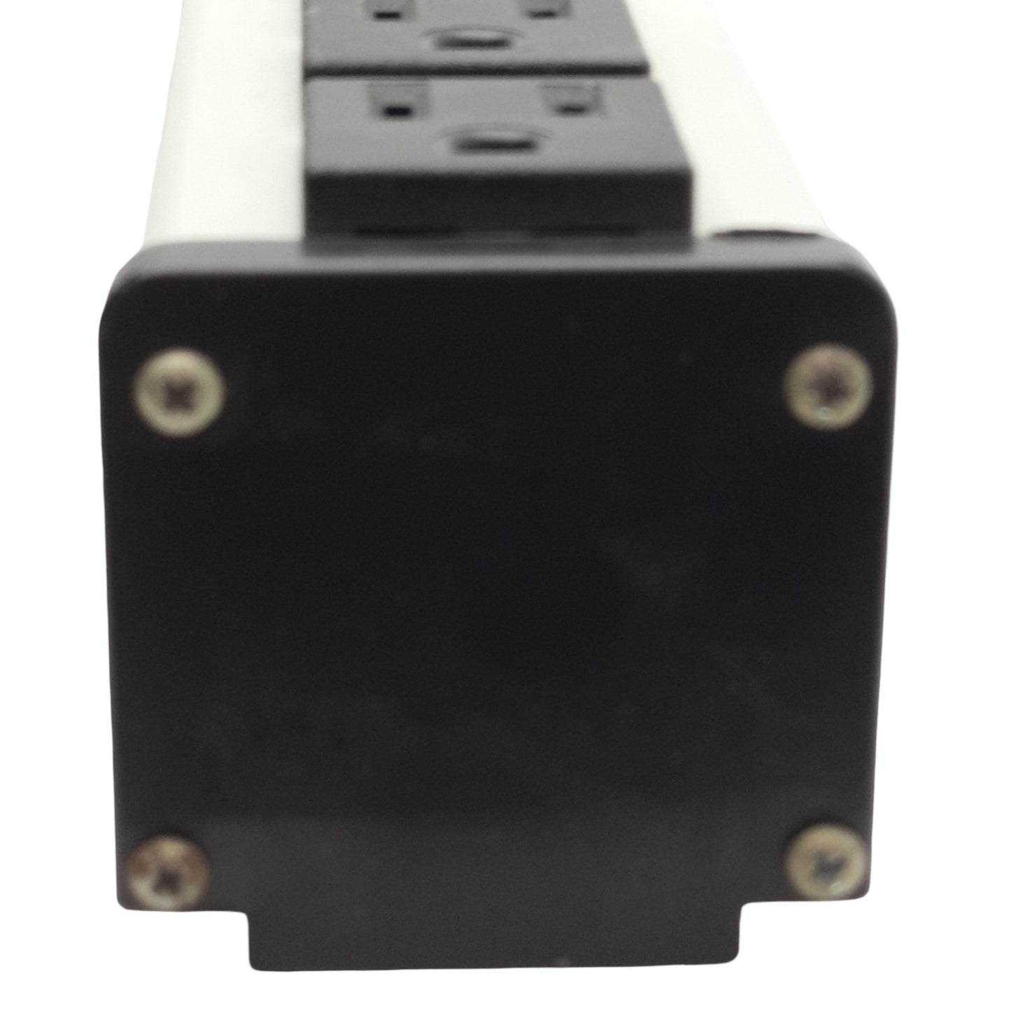 Used Wiremold UL207BD Plug-In Outlet Center 6 Outlets, 16ft Cord, 12-1/4in Length