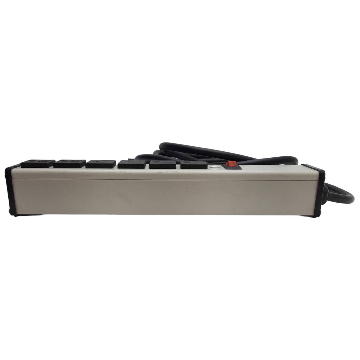 Used Wiremold UL207BD Plug-In Outlet Center 6 Outlets, 16ft Cord, 12-1/4in Length