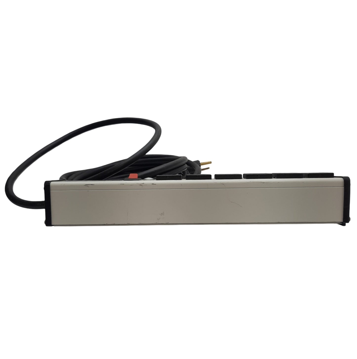 Used Wiremold UL207BD Plug-In Outlet Center 6 Outlets, 16ft Cord, 12-1/4in Length