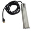 Used Wiremold UL207BD Plug-In Outlet Center 6 Outlets, 16ft Cord, 12-1/4in Length