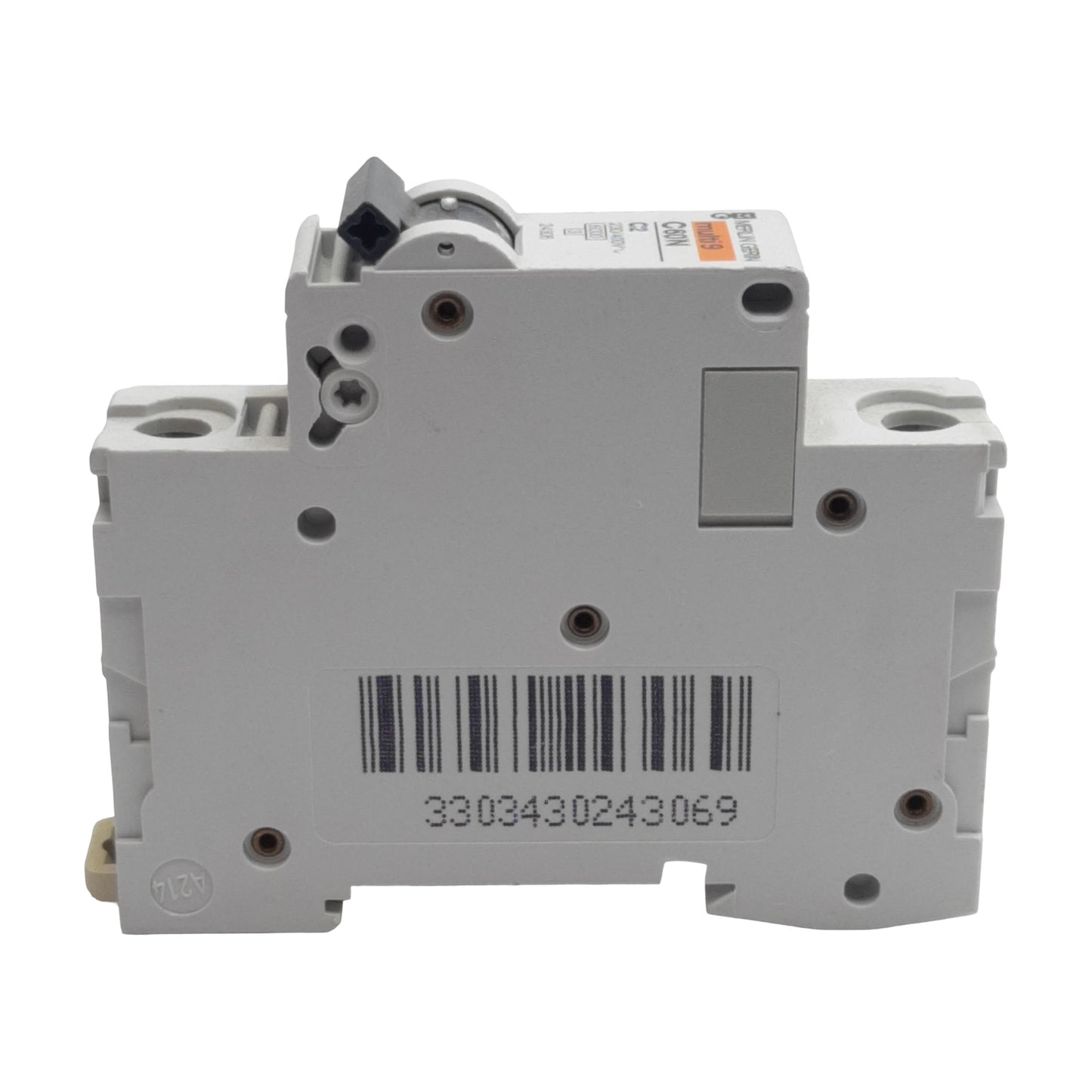 Used Lot of 2 Merlin Gerin 24306 Circuit Breaker, 1-Pole, 2A 230/400VAC, DIN Rail