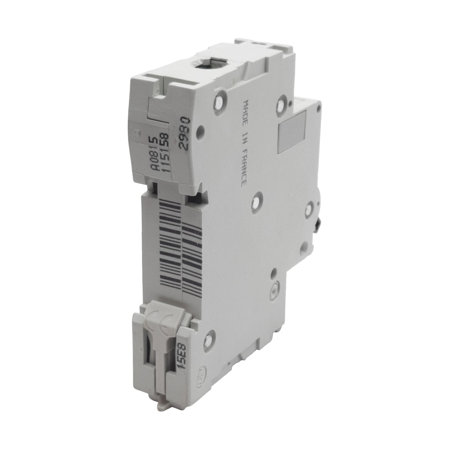 Used Lot of 2 Merlin Gerin 25158 Circuit Breaker, 1-Pole, 4A 230/400VAC, DIN Rail