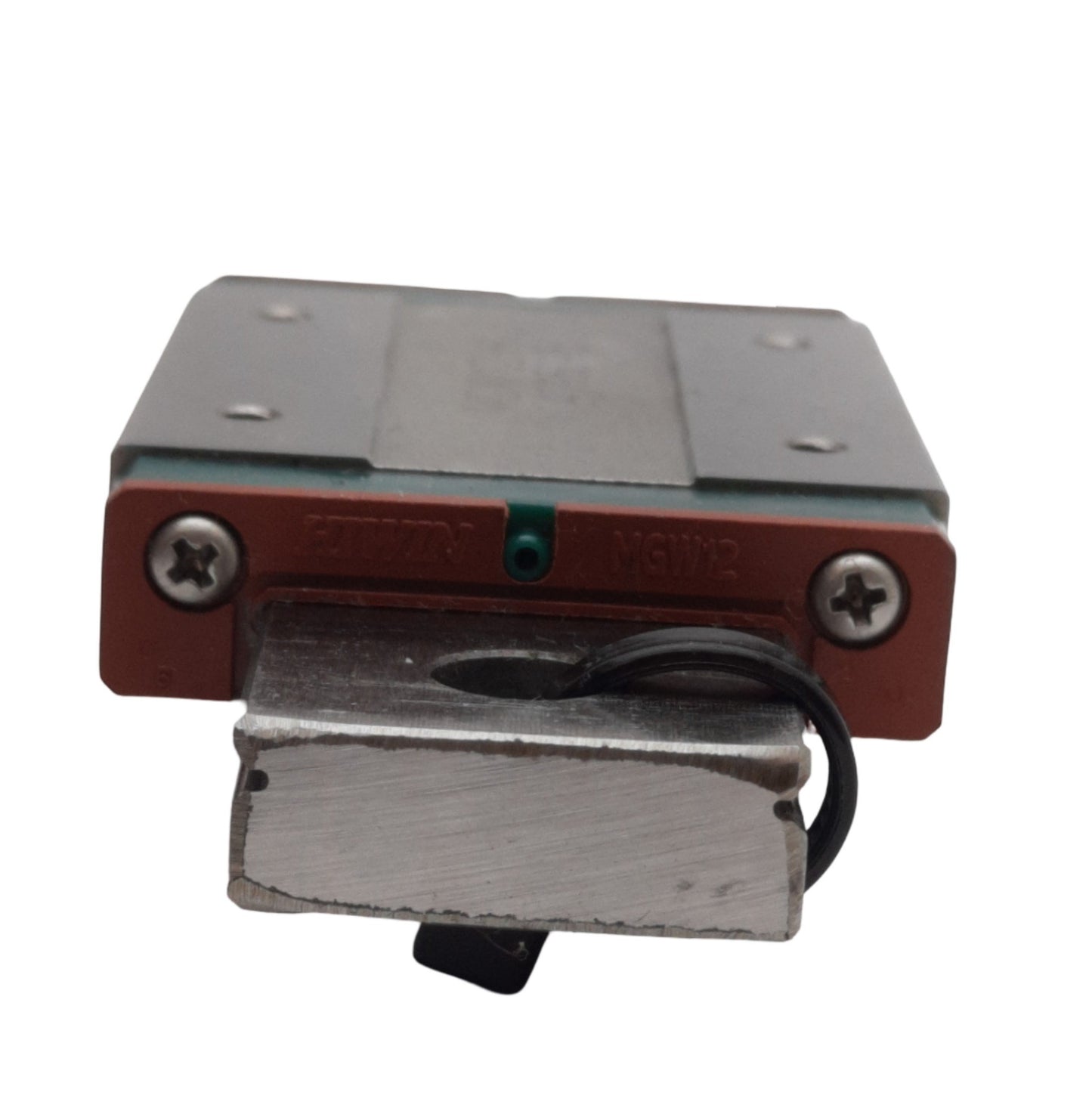 Used Hiwin MGW12HH Ball Bearing Carriage Block Slide on 100mm Linear Guide Rail