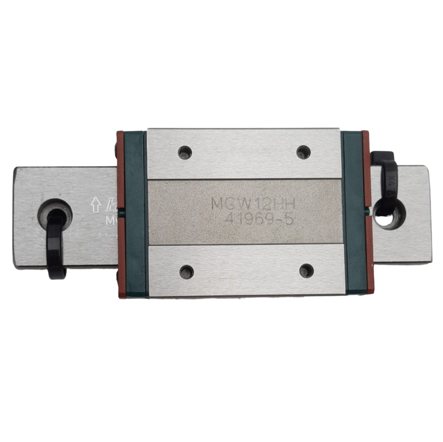 Used Hiwin MGW12HH Ball Bearing Carriage Block Slide on 100mm Linear Guide Rail