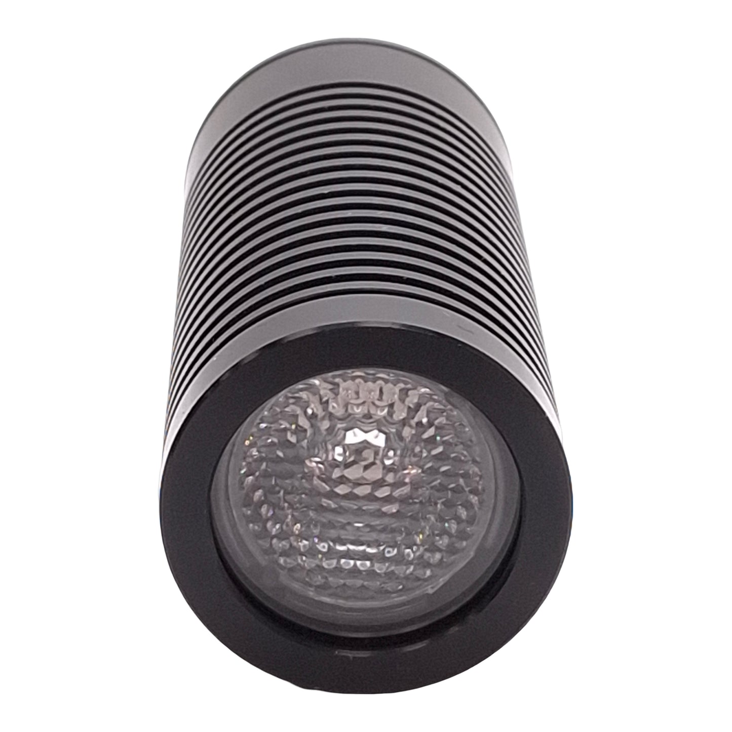 Used Datalogic 95A901220 SIL SPOT RED FLOOD Illuminator, M8 4-Pin Male, 24VDC