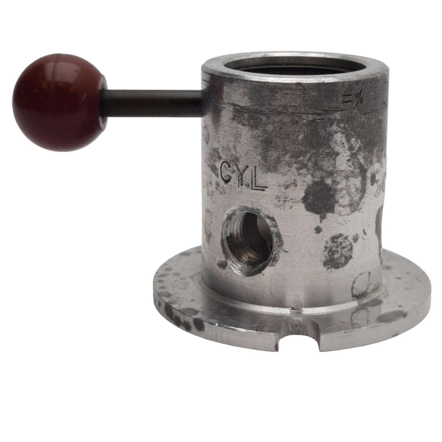 Used Bimba 3MV8 3-Way Disc Air Valve 1/8in Thread, 0-150PSI Range, 0.14Cv Flow