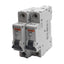 Used Lot of 2 Merlin Gerin 24308 Circuit Breaker, 1-Pole, 4A 230/400VAC, DIN Rail