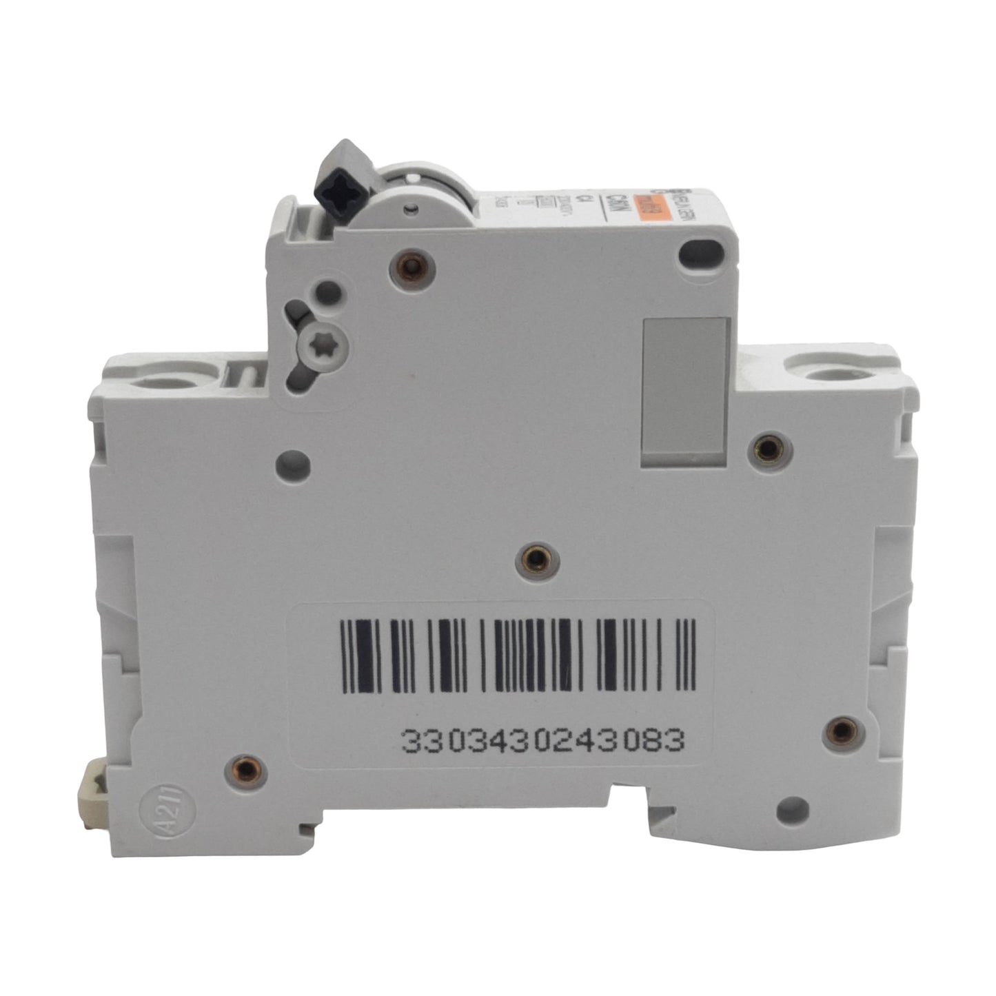 Used Lot of 2 Merlin Gerin 24308 Circuit Breaker, 1-Pole, 4A 230/400VAC, DIN Rail