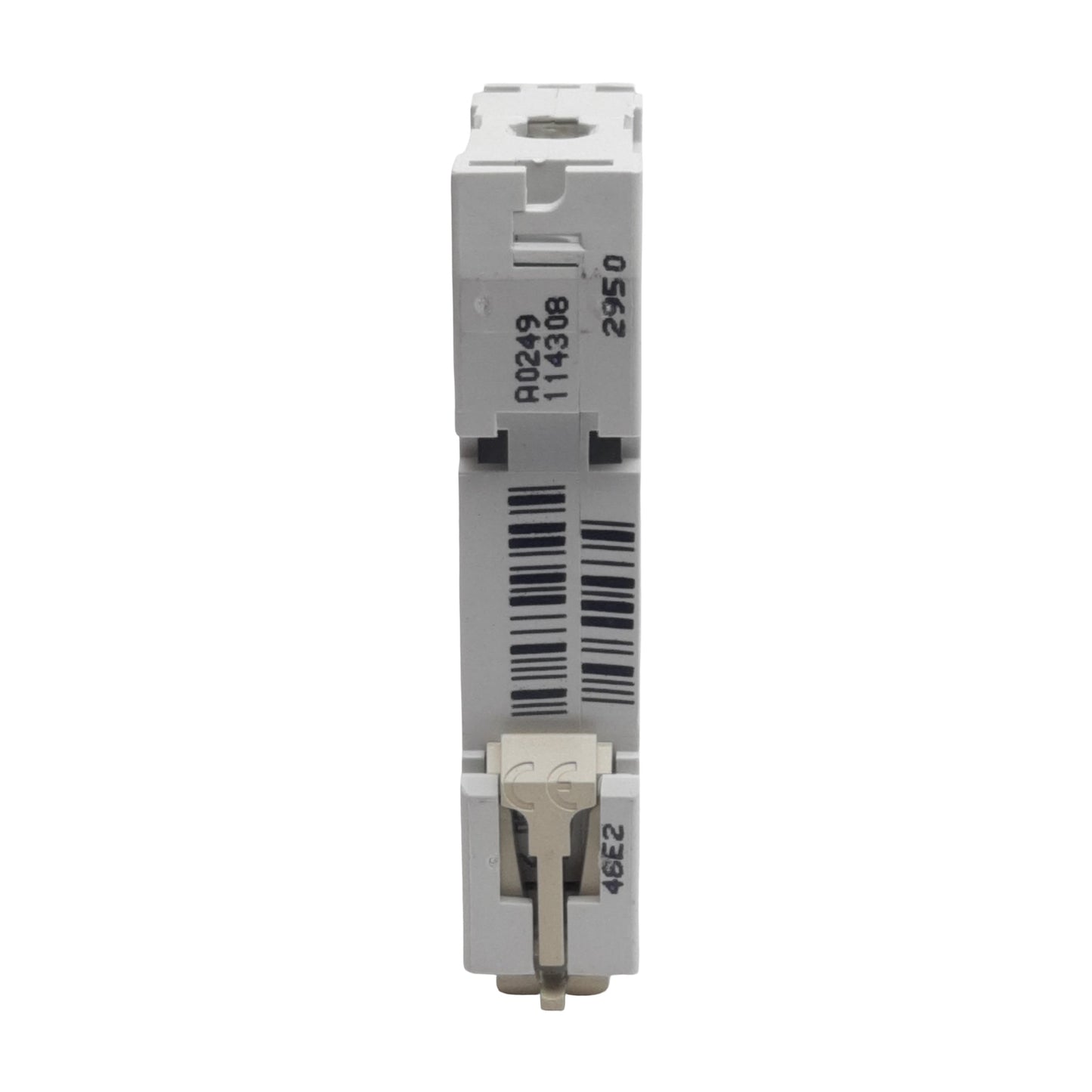 Used Lot of 2 Merlin Gerin 24308 Circuit Breaker, 1-Pole, 4A 230/400VAC, DIN Rail