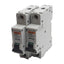 Used Lot of 2 Merlin Gerin 24428 Circuit Breaker 1-Pole, 4A 277VAC, C-Curve, DIN Rail