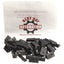 Used Lot of 45 Parker 25-009 Drop In T-Nuts w/ Ball Spring #10-32, Black Finish