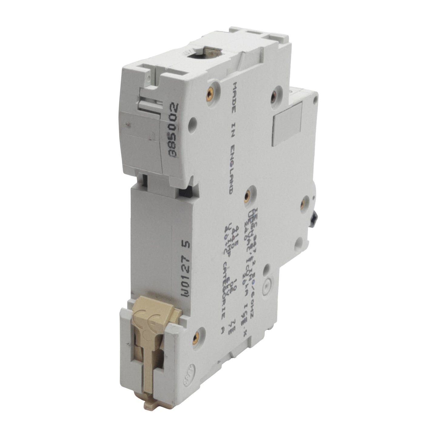 Used Lot of 2 Merlin Gerin 24309 Circuit Breaker, 1-Pole, 6A 230/400VAC, DIN Rail