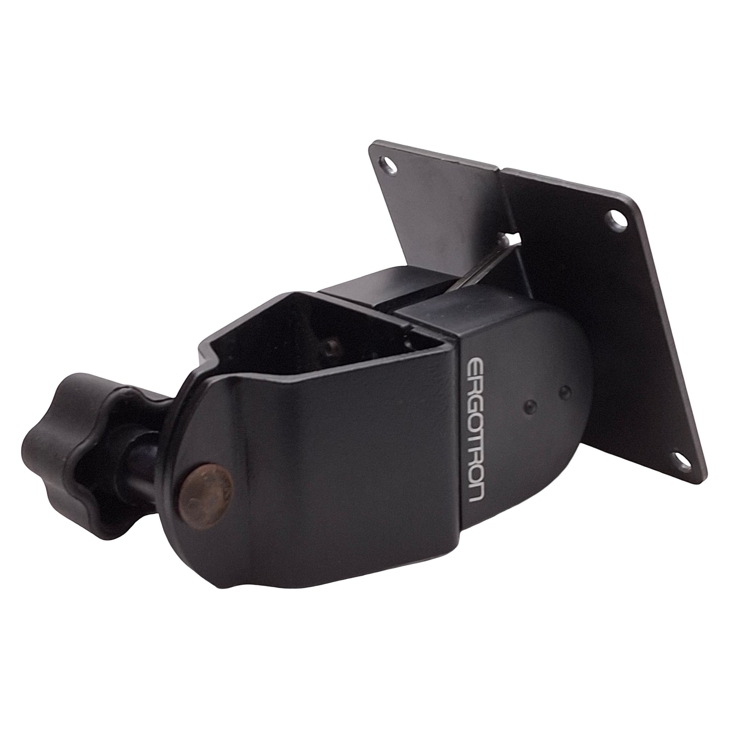 Used Ergotron Monitor Pole Mount Clamping Pivot Head, 180° Adjustment, VESA 75