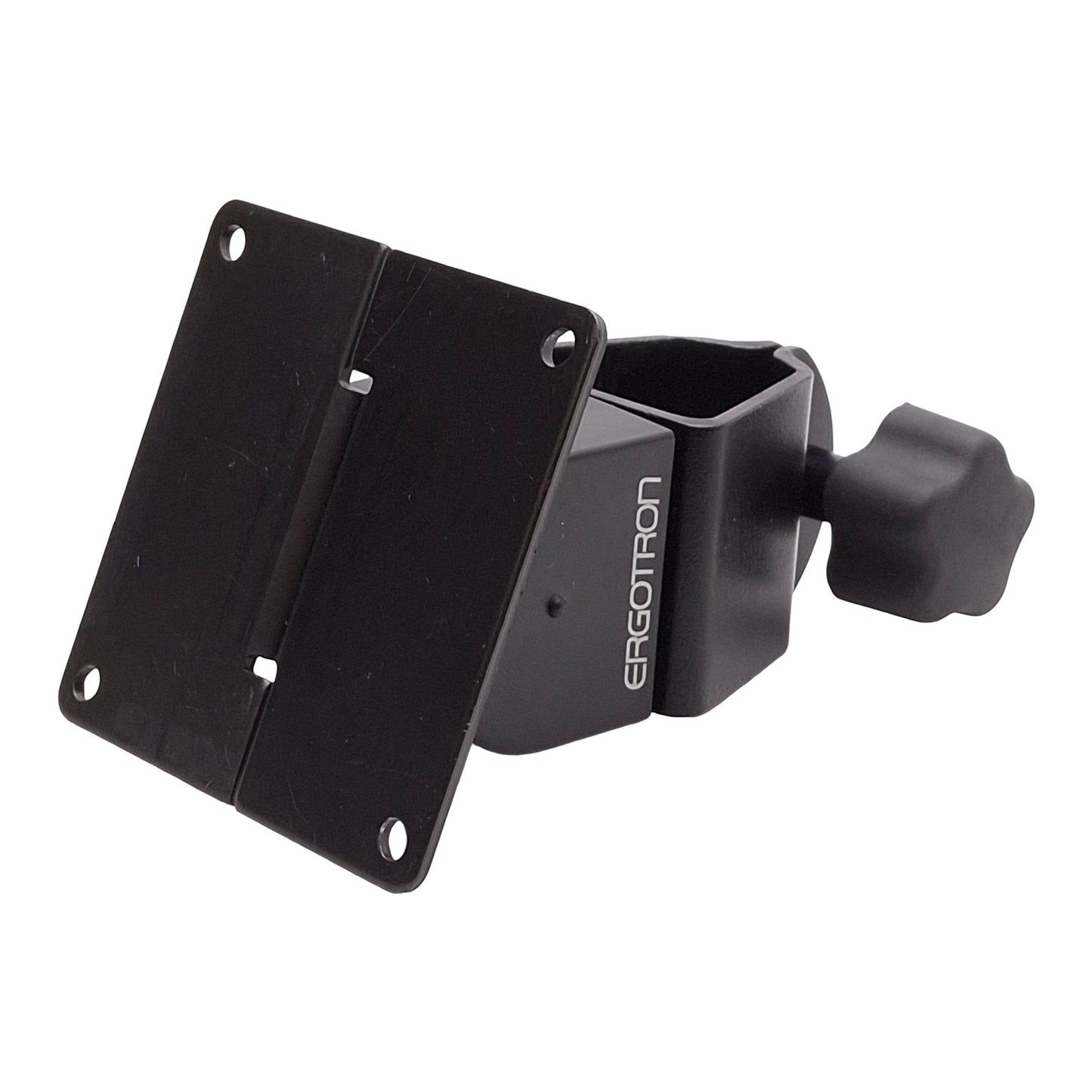 Used Ergotron Monitor Pole Mount Clamping Pivot Head, 180° Adjustment, VESA 75