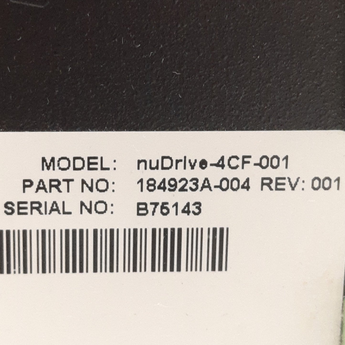 Used National Instruments nuDrive-4CF-001 Power Amplifier 4 Axes, 115VAC, 100-pin