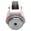 Used WM Caster WMPIN-100S Leveling Caster, 5/8"-11 Stem, 4.75" Height, 825lb Load