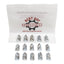 Used Lot of 15 80/20 13041 Self-Aligning Roll-In T-Nut w/ Spring 15/40 Series 5/16-18