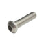 Used Lot of 50 80/20 17-6325 Stainless Steel Button Head Socket Cap Screw, M6 x 25mm
