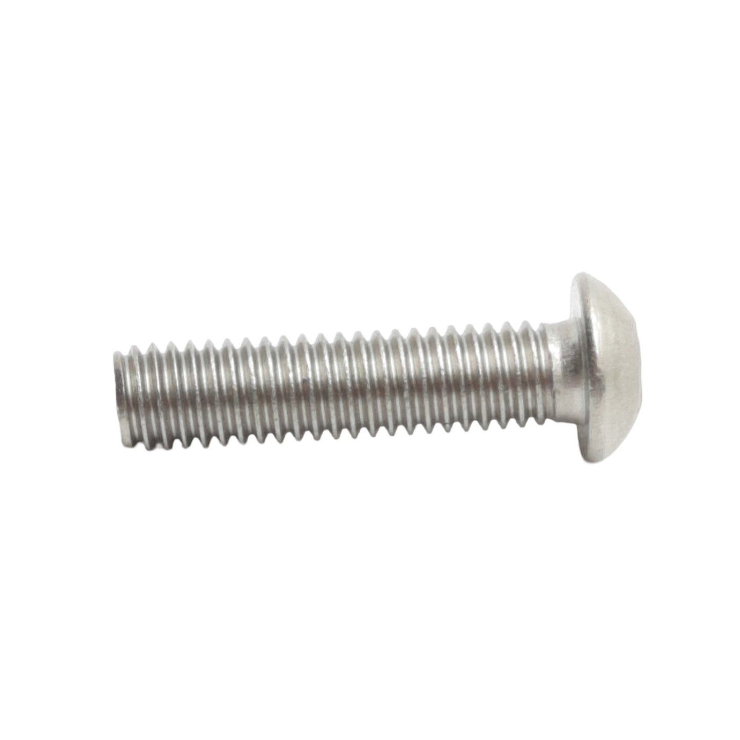 Used Lot of 50 80/20 17-6325 Stainless Steel Button Head Socket Cap Screw, M6 x 25mm