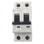 Used Moeller FAZ-2-C20 Circuit Breaker, 2-Pole, 20A, 480Y/277VAC, C-Curve, DIN Rail