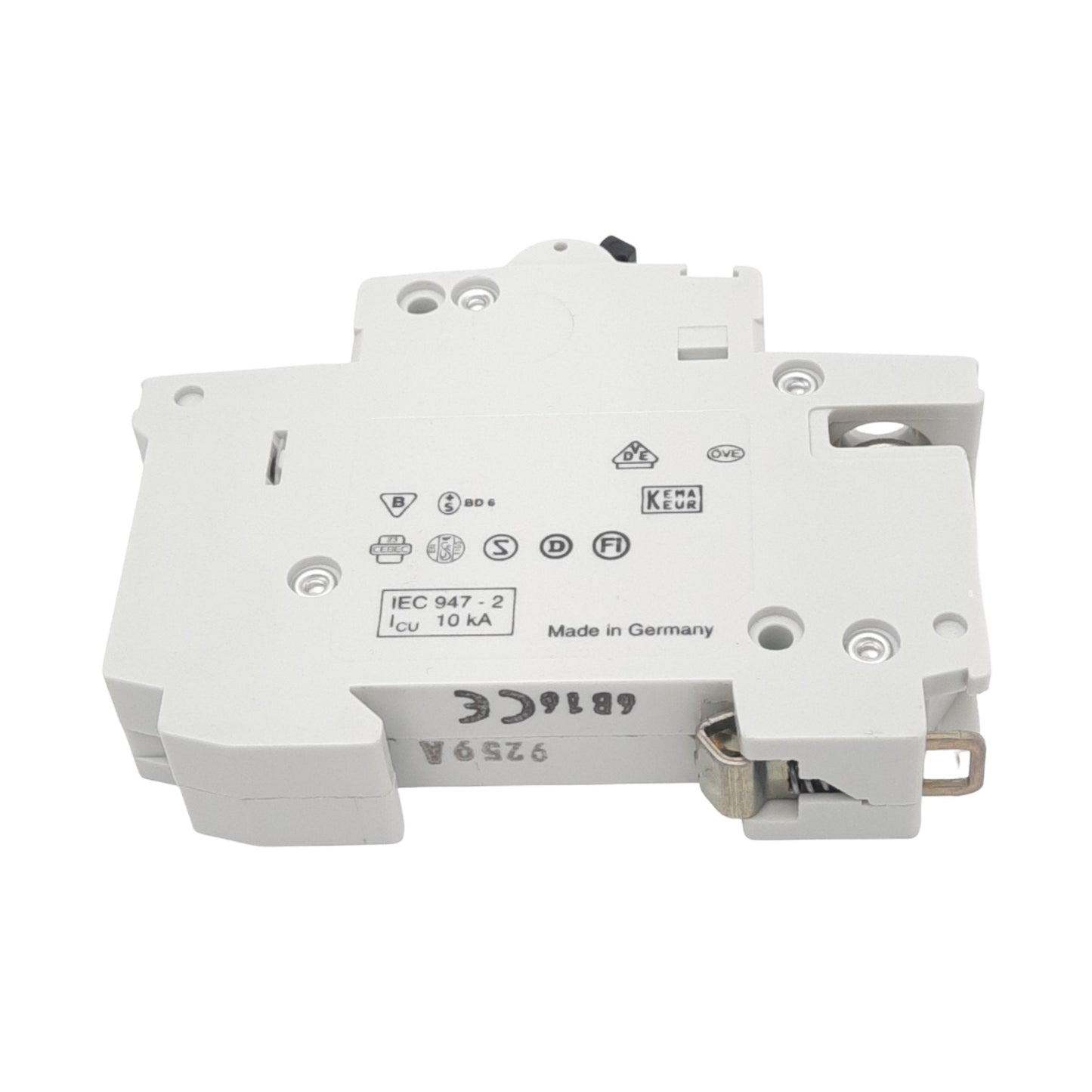 New – Open box ABB S261-B16 Circuit Breaker, 1-Pole, 16A, 400/230VAC Max, DIN Rail Mount