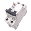 Used Merlin Gerin 24517 C60N-2P-2A-D Circuit Breaker, 480VAC Max, 2A, DIN Rail