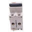 Used Merlin Gerin 24517 C60N-2P-2A-D Circuit Breaker, 480VAC Max, 2A, DIN Rail