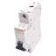 Used Merlin Gerin 24425 C60N-1P-1A-C Circuit Breaker, 277VAC/65VDC Max, 1A, DIN Rail