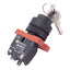 Used Telemecanique ZB2-BE702 Key Selector Switch, 2-Position Maintained, ø22mm, 1NC