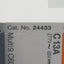Used Lot of 2 Merlin Gerin 24433 Circuit Breaker, 1-Pole, 13A 277VAC/65VDC, DIN Rail