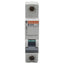 Used Merlin Gerin 17406 Circuit Breaker, 1-Pole, 15A 277VAC/65VDC, B-Curve, DIN Rail