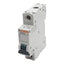 Used Merlin Gerin 24122 Circuit Breaker, 1-Pole, 40A 277VAC/65VDC, B-Curve, DIN Rail